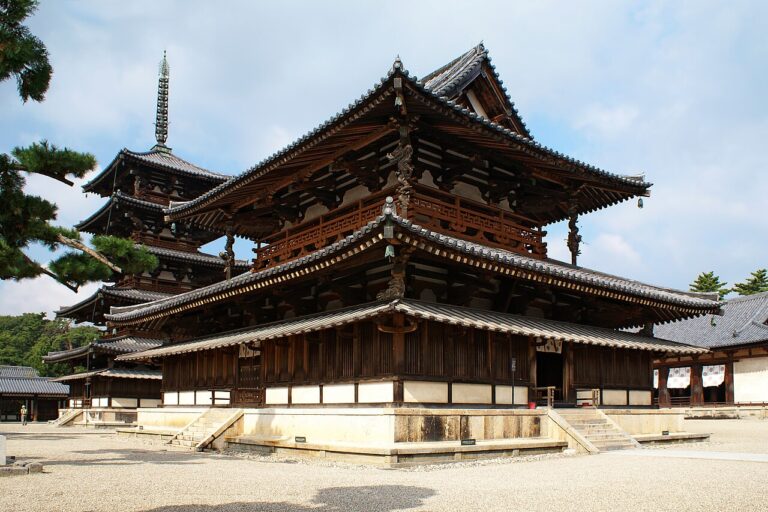 UNESCO World Heritage Sites Near Hōryū-ji: The World’s Oldest Wooden Buildings, the 1,300-Year-Old Pagoda With a Suspended Central Pillar and the Temple Prince Shōtoku Built as a Buddhist Vow
