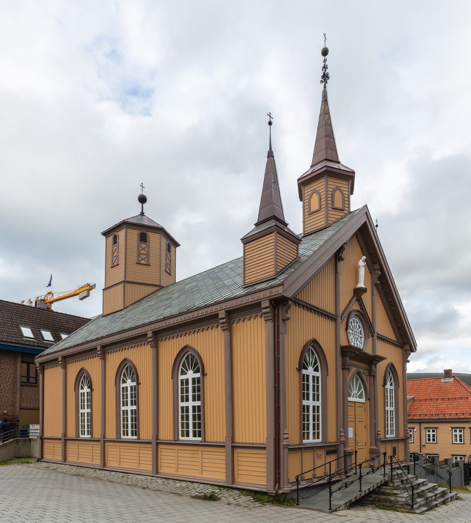 Cathedral of Our Lady, Tromsø — view Cathedral of Our Lady, Tromsø — view