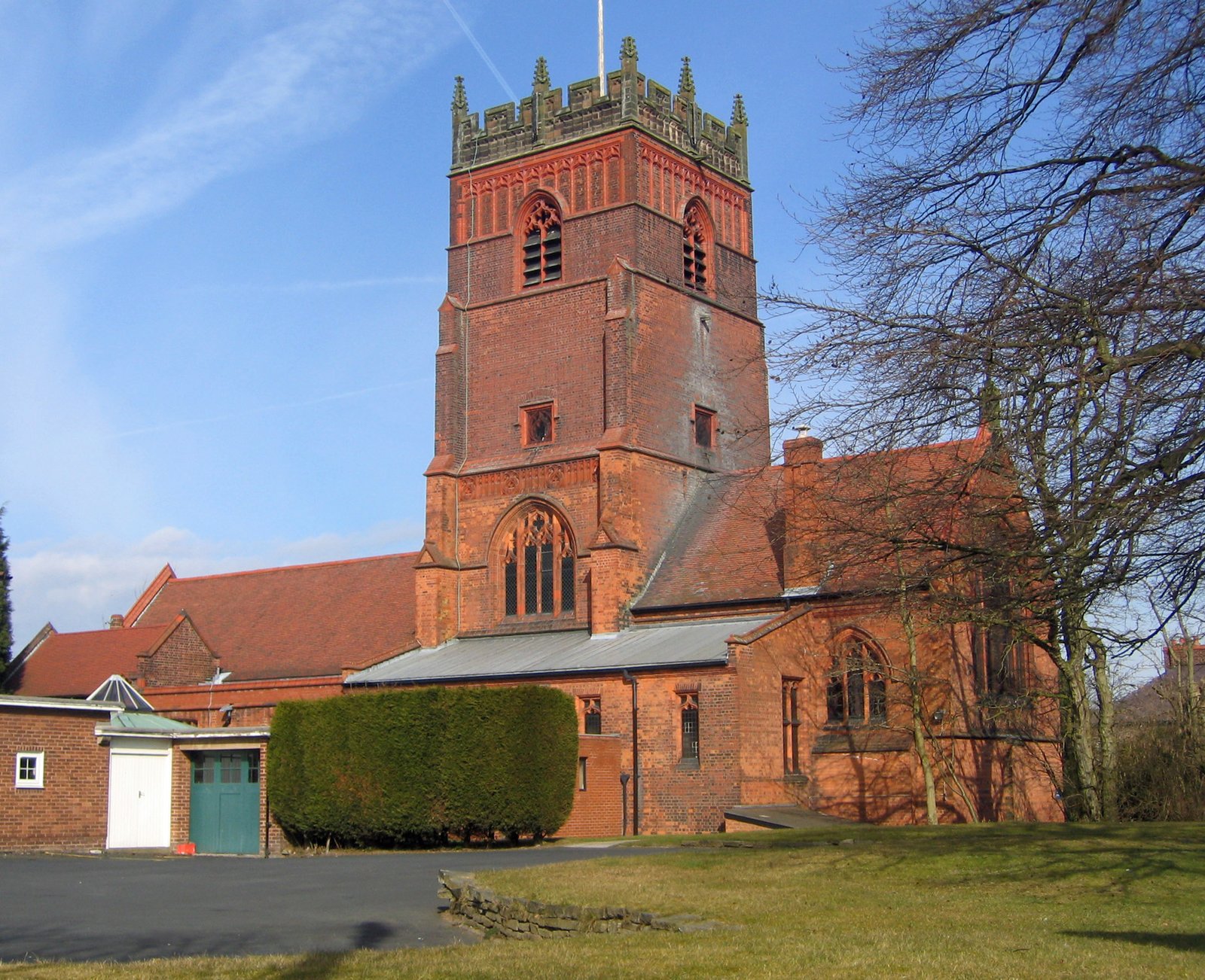 St Cross Church, Knutsford — view St Cross Church, Knutsford — view