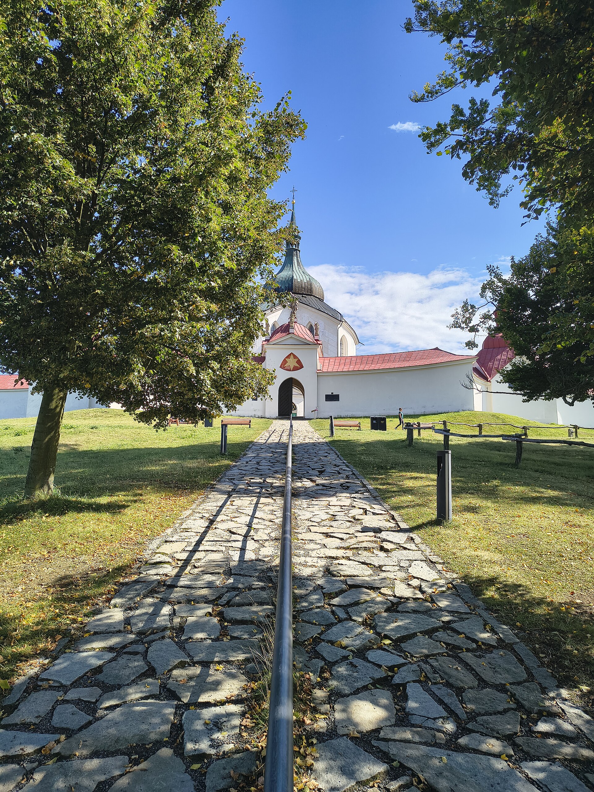 Pilgrimage Church of Saint John of Nepomuk — view