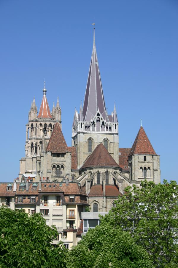 Lausanne Cathedral — view