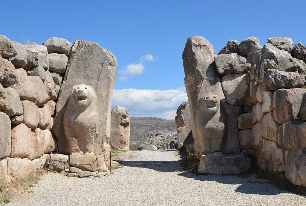 UNESCO World Heritage Sites Near Hattusha: The Hittite Capital, the Lion Gate, the Treaty of Kadesh (1259 BCE) and the Yazılıkaya Rock Sanctuary