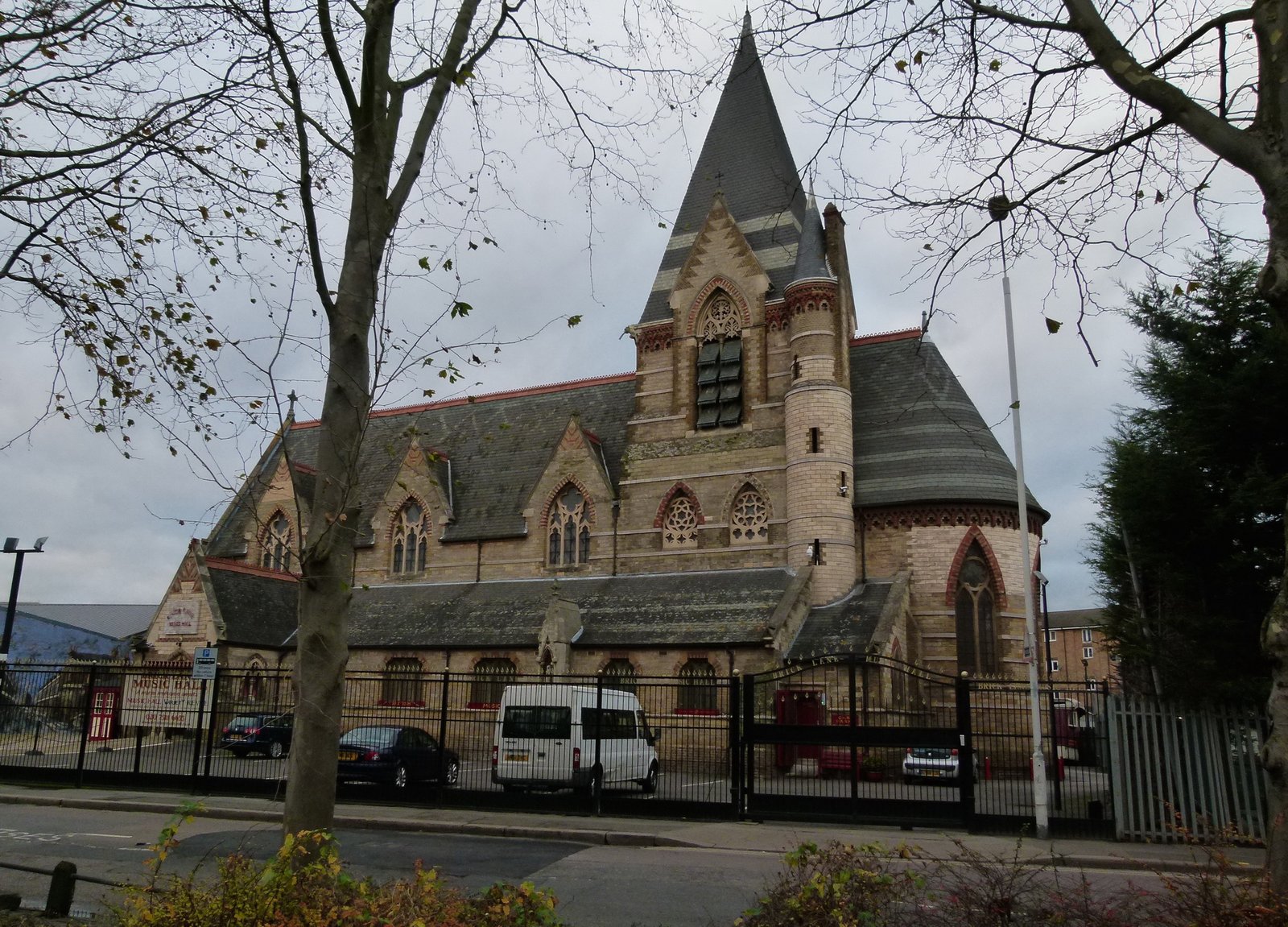 St Mark's Church, Silvertown — view St Mark's Church, Silvertown — view