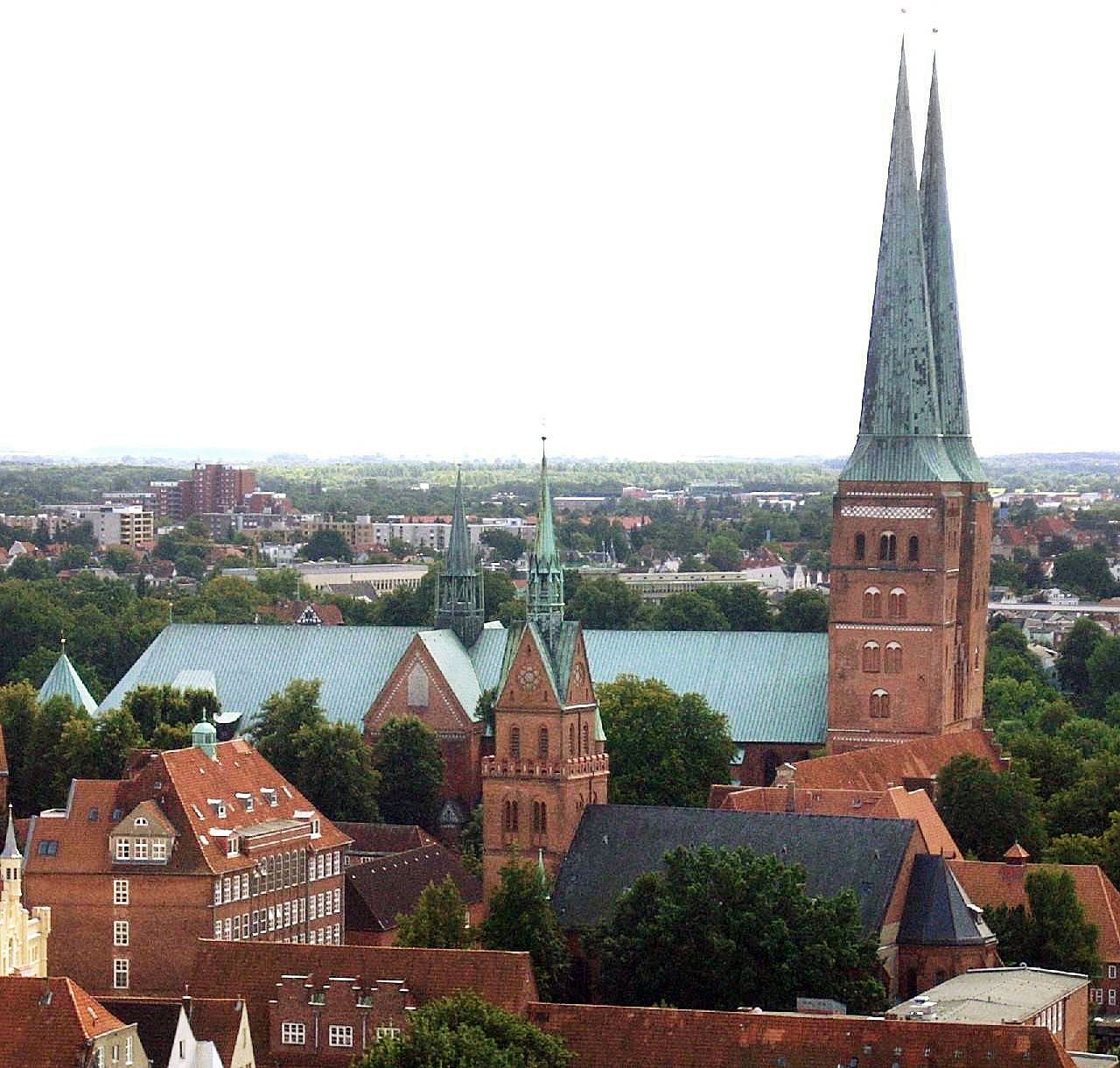 Sacred Heart Church, Lübeck — view Sacred Heart Church, Lübeck — view