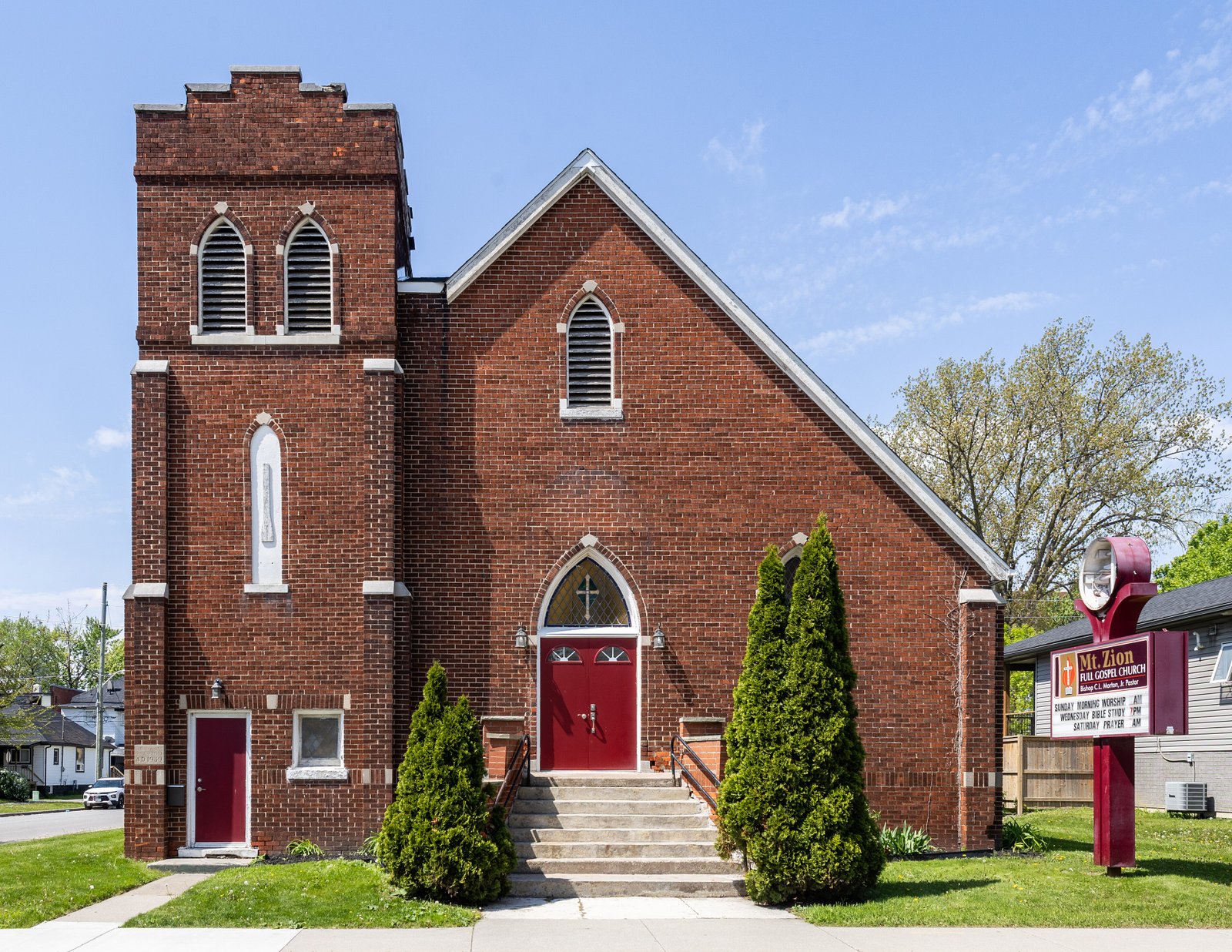 Mount Zion Full Gospel Church — view Mount Zion Full Gospel Church — view