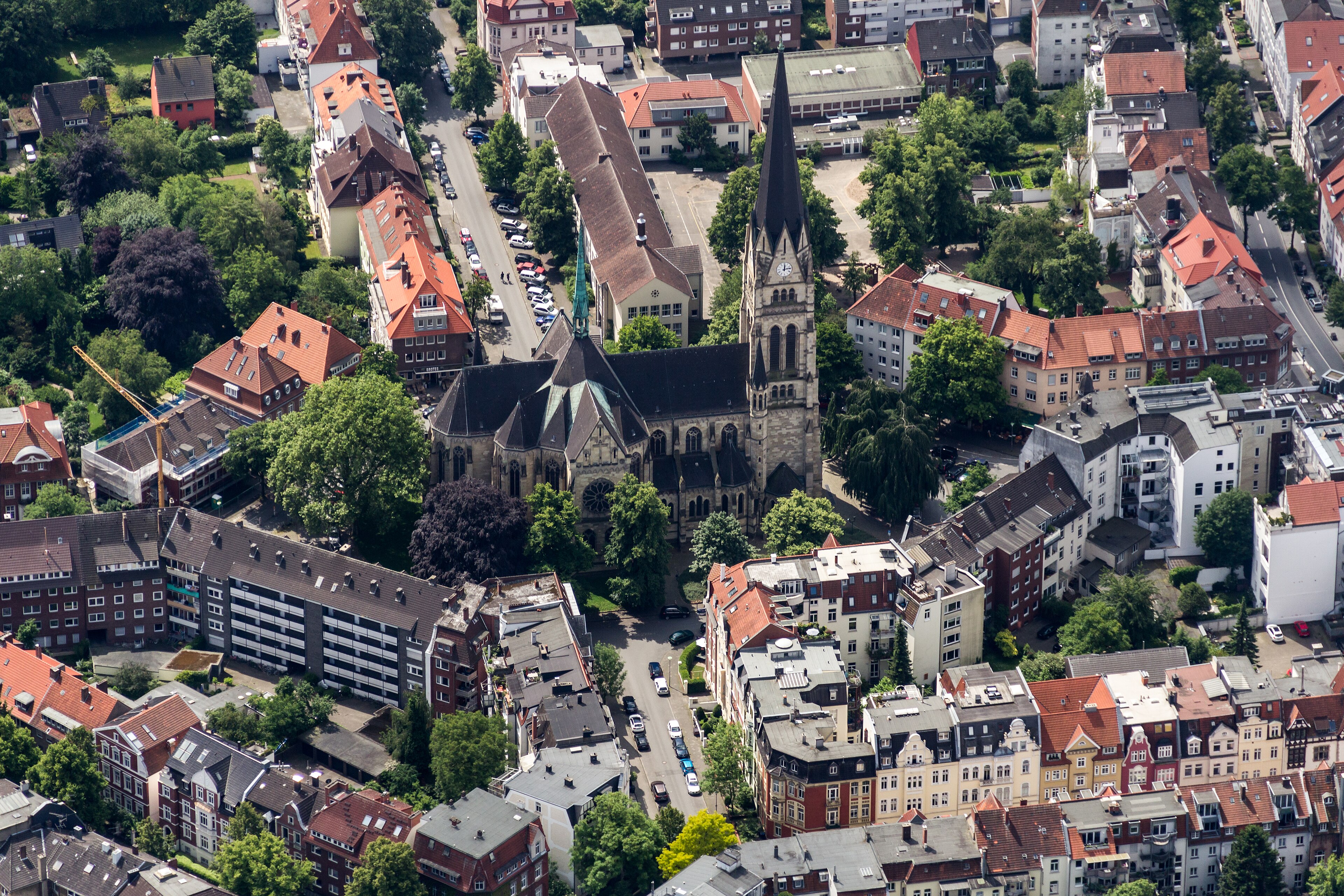 Holy Cross Church, Münster — view Holy Cross Church, Münster — view