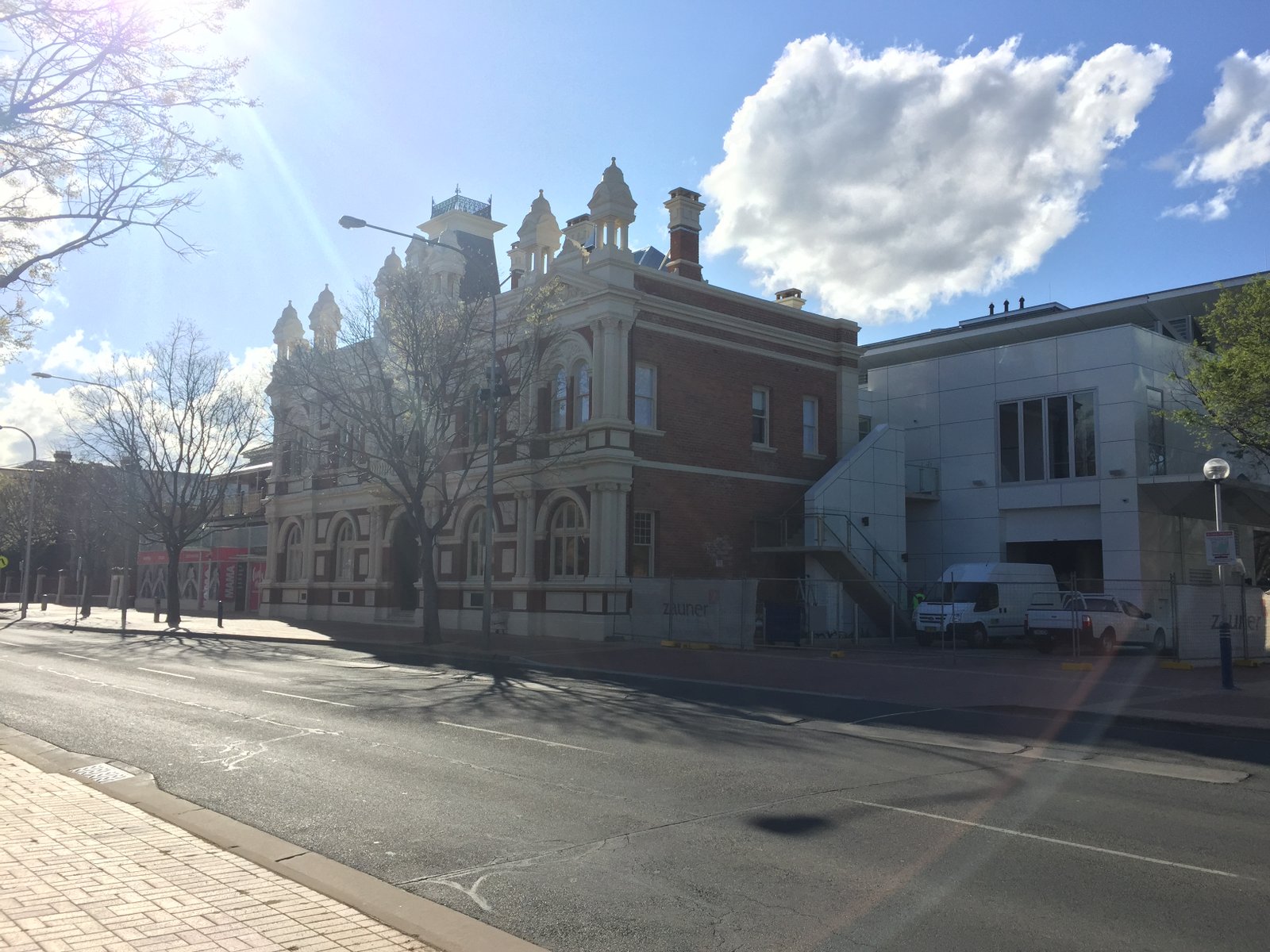 Murray Art Museum Albury — view Murray Art Museum Albury — view