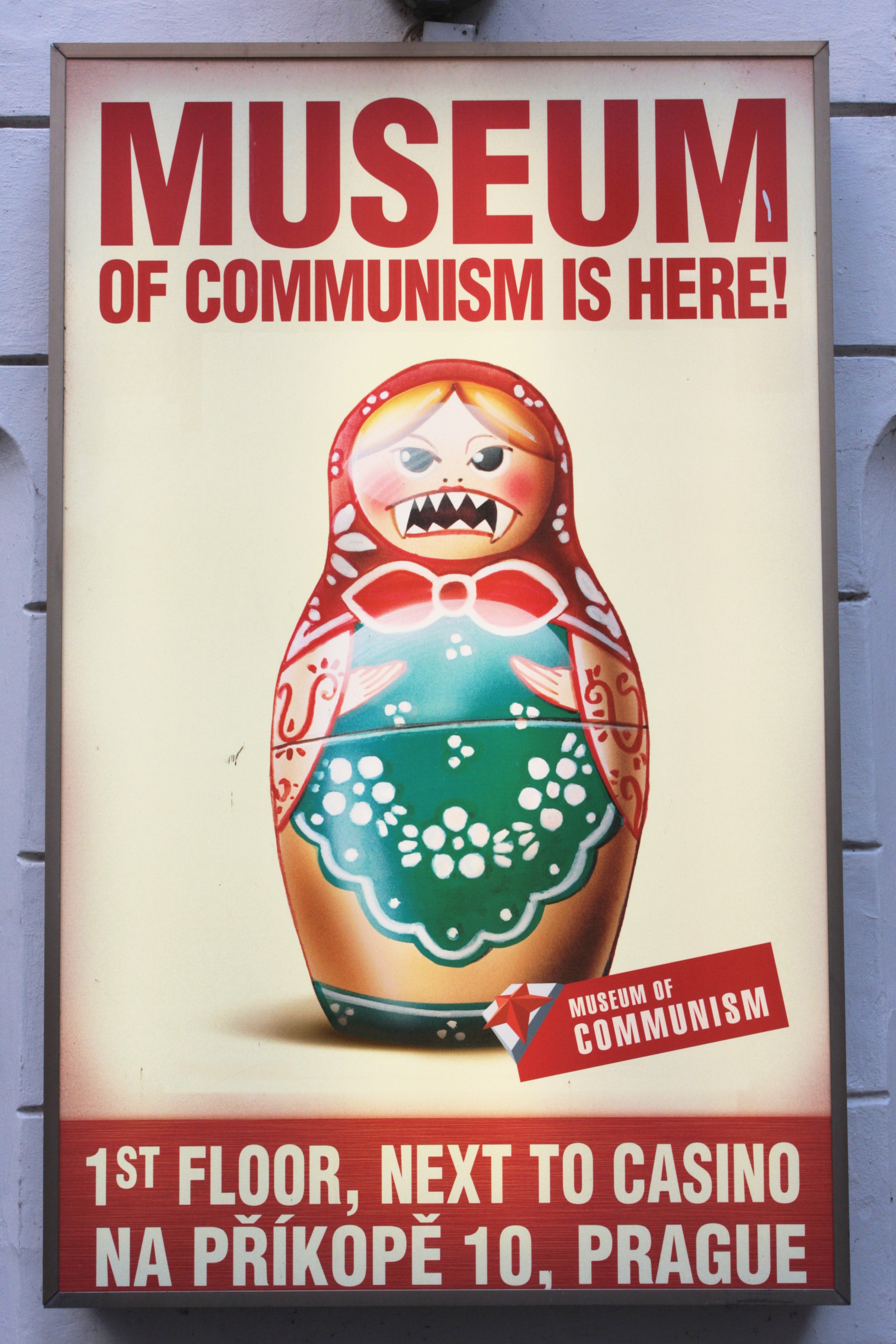 Museum of Communism, Prague — view Museum of Communism, Prague — view
