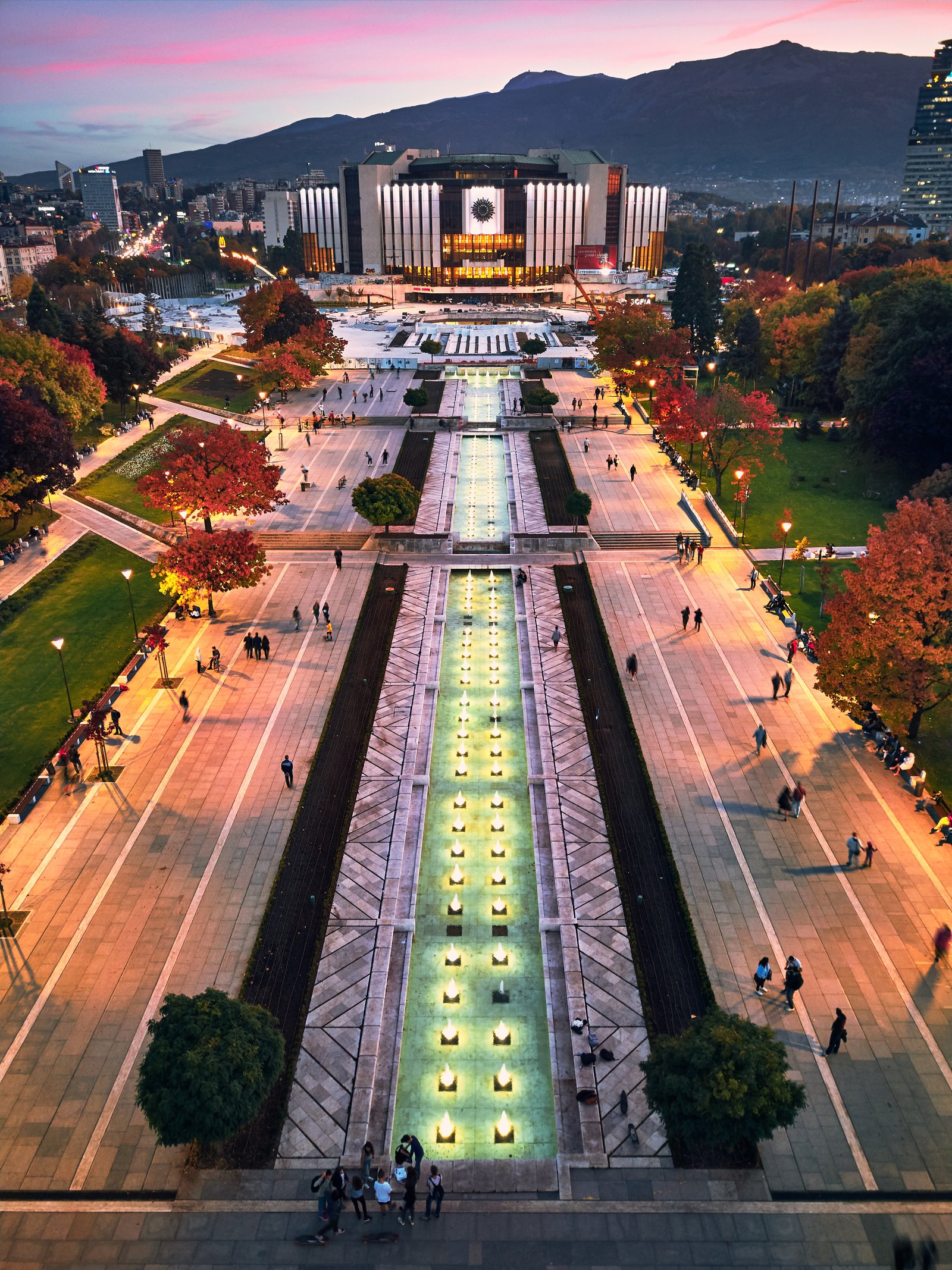 National Palace of Culture — view National Palace of Culture — view