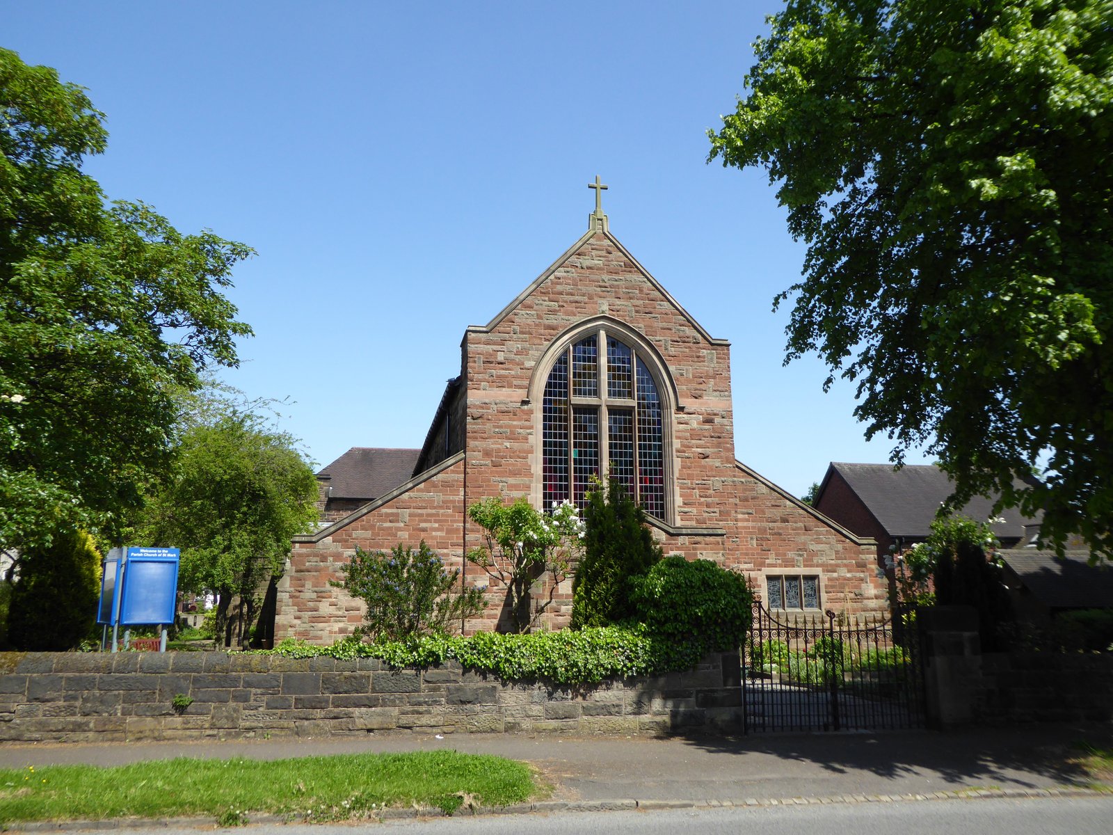 St Mark's Church, Basford — view