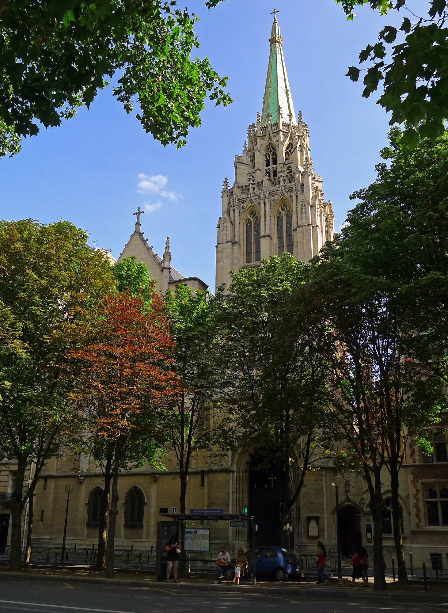 American Church in Paris — view