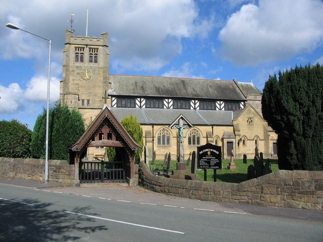 St Matthew's Church, Buckley — view St Matthew's Church, Buckley — view