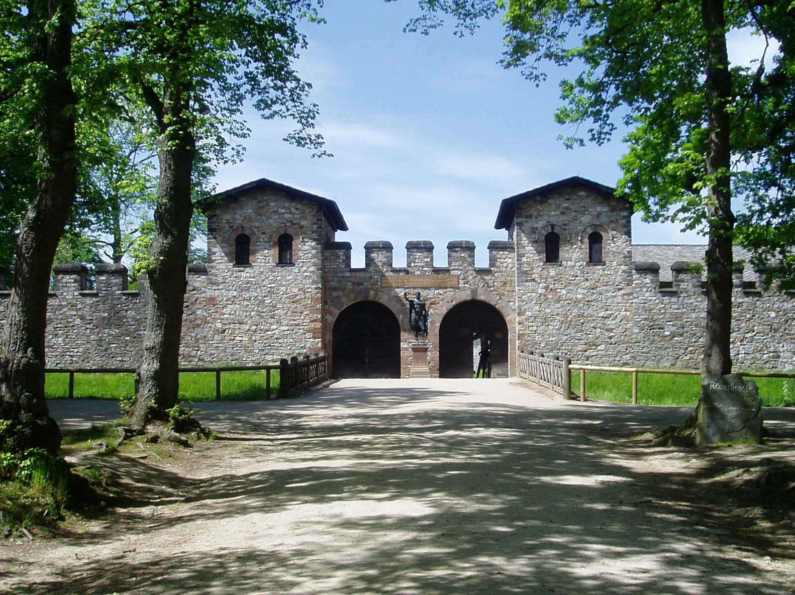 Saalburg — view