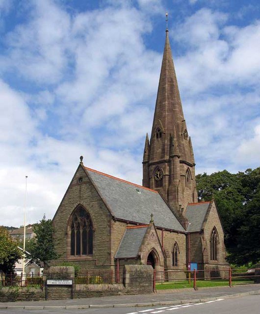 St Catharine's Church, Baglan — view