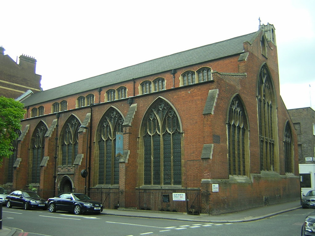 St Cyprian's, Clarence Gate — view