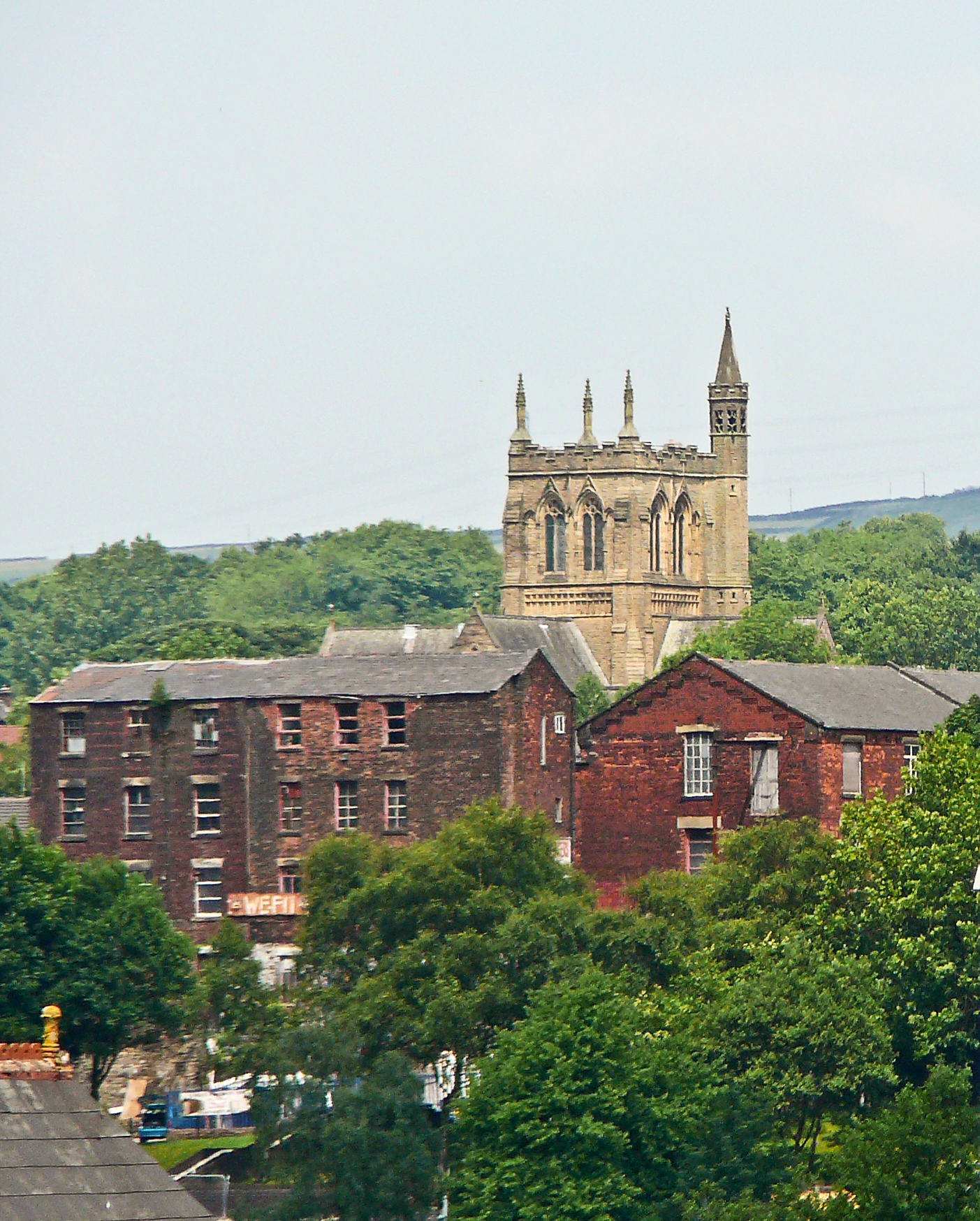 St Edmund's Church, Rochdale — view St Edmund's Church, Rochdale — view