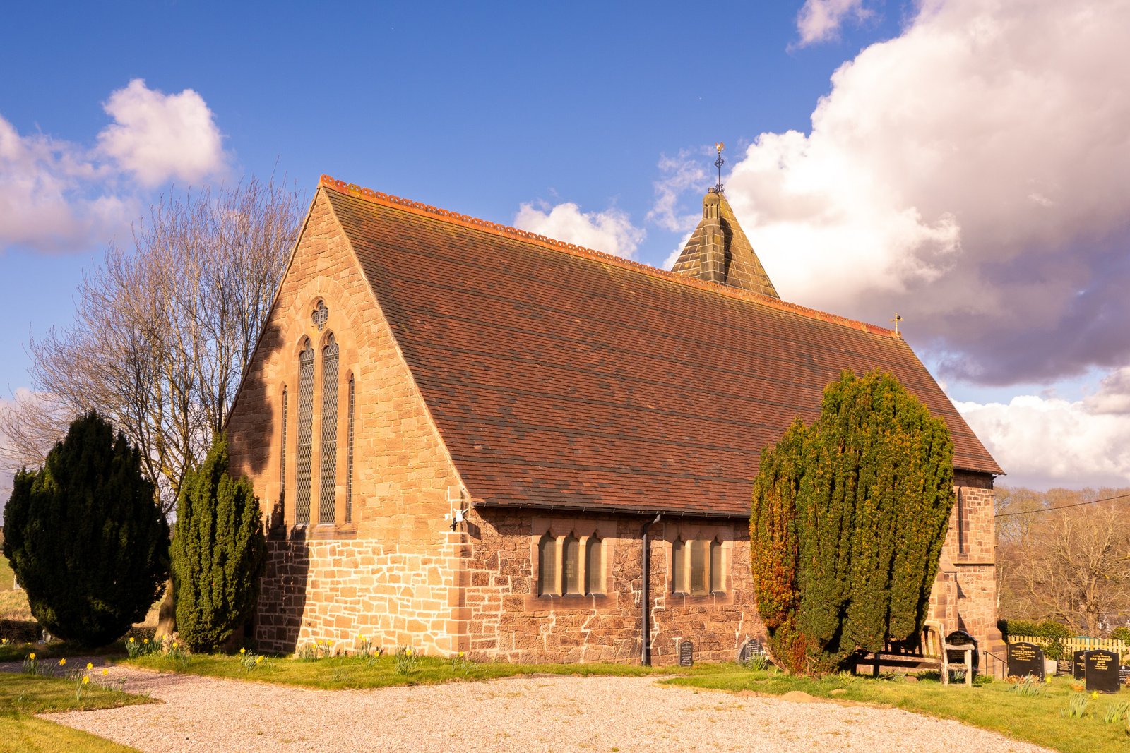 St John's Church, Cotebrook — view St John's Church, Cotebrook — view