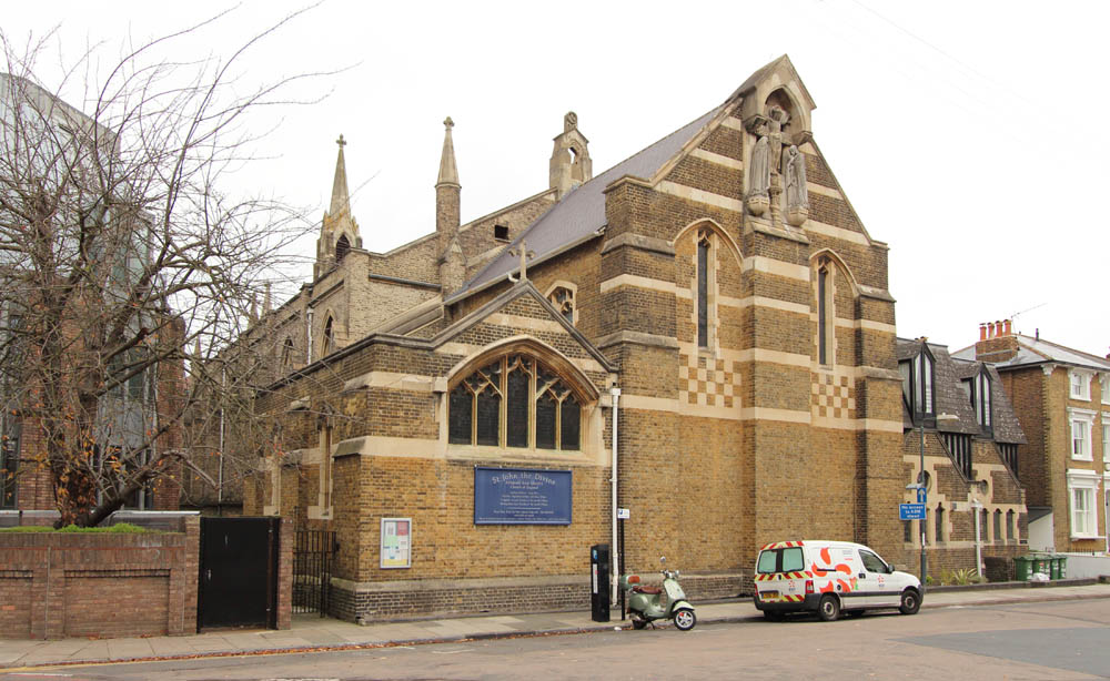 St John the Divine, Richmond — view