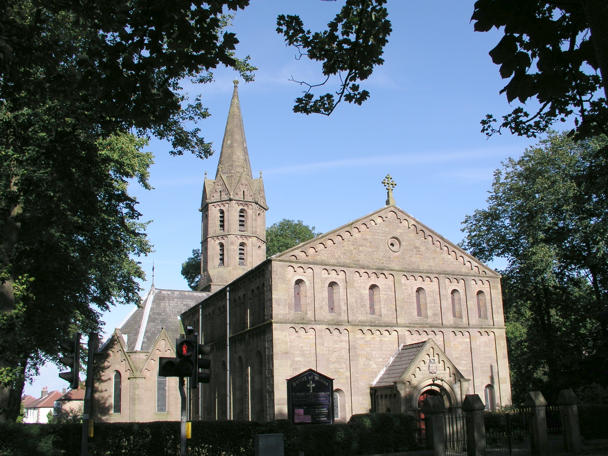 St Mark's Church, Blackburn — view