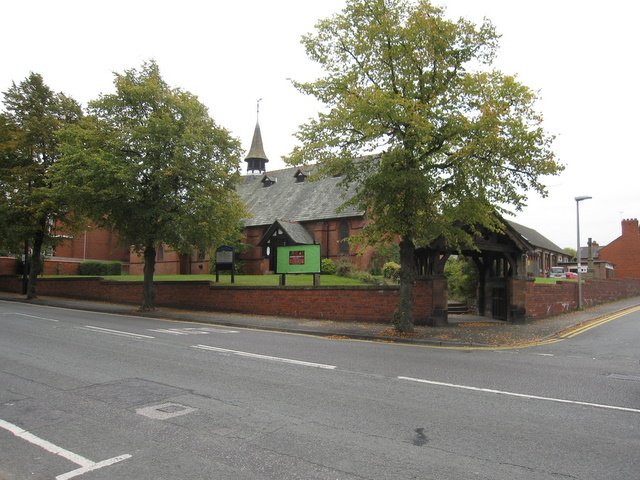 St Mark's Church, Saltney — view St Mark's Church, Saltney — view