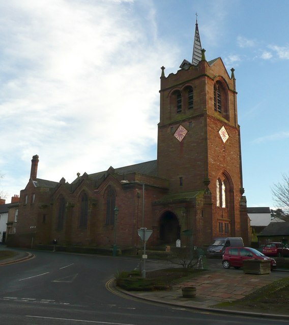 St Martin's Church, Brampton — view