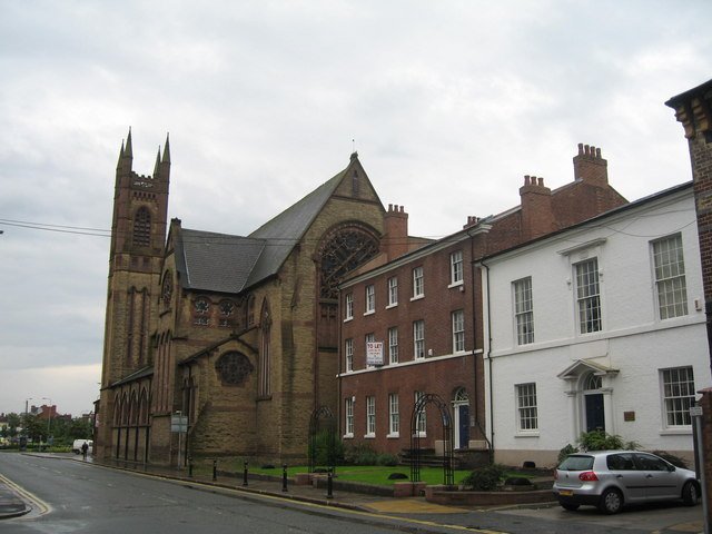 St Mary's Church, Warrington — view