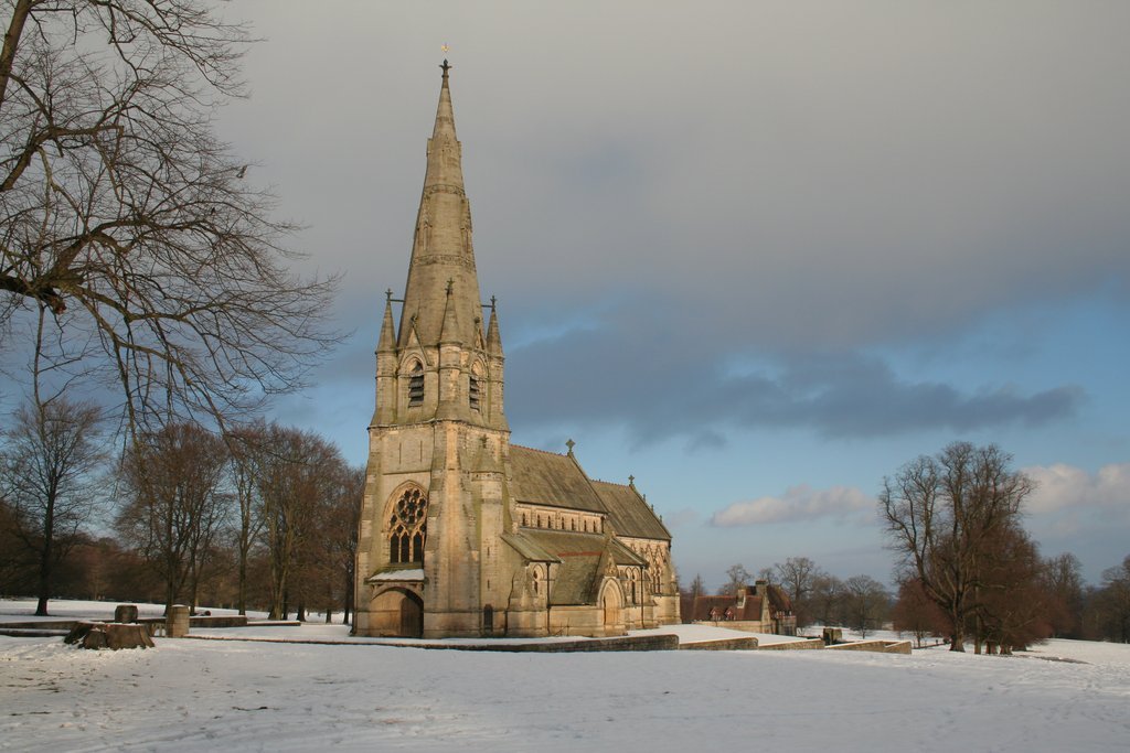 St Mary's, Studley Royal — view St Mary's, Studley Royal — view