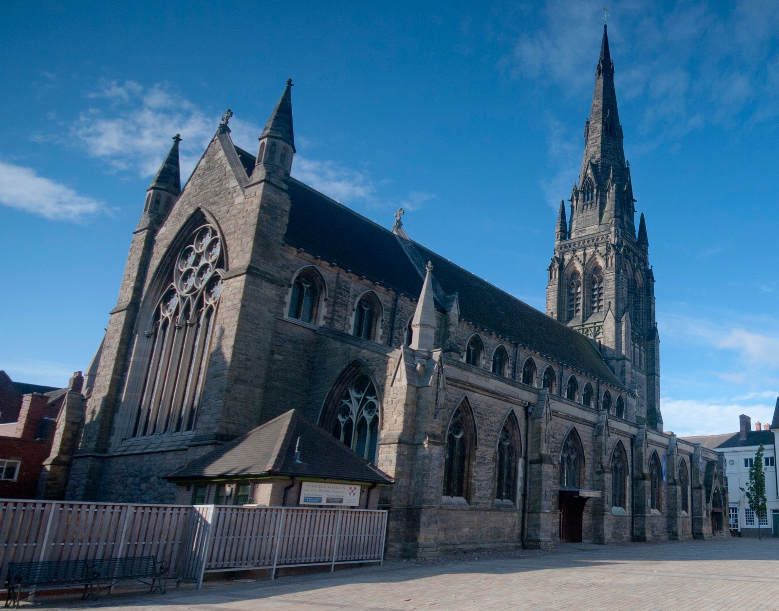 St Mary's Church, Lichfield — view St Mary's Church, Lichfield — view