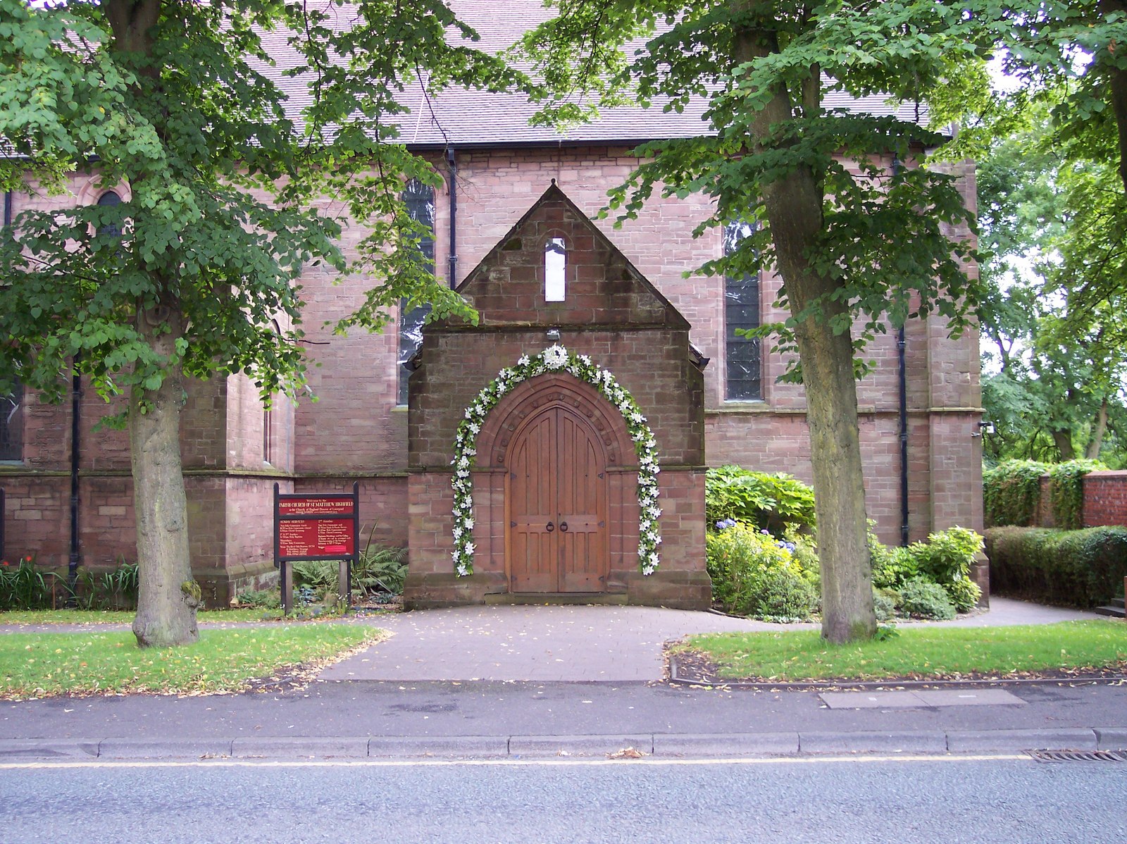 St Matthew's Church, Wigan — view