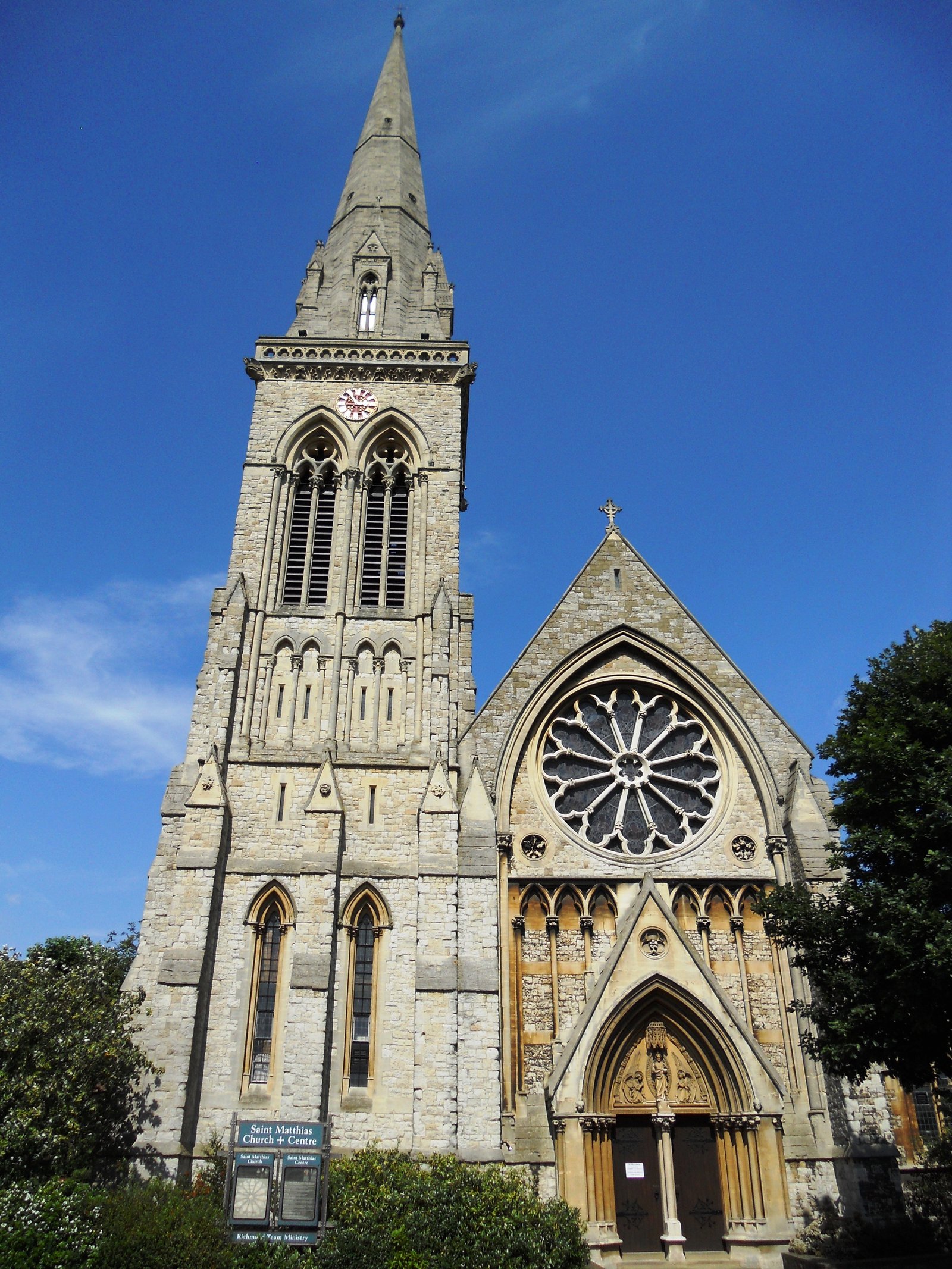 St Matthias Church, Richmond — view St Matthias Church, Richmond — view