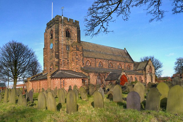 St Nicholas Church, St Helens — view St Nicholas Church, St Helens — view