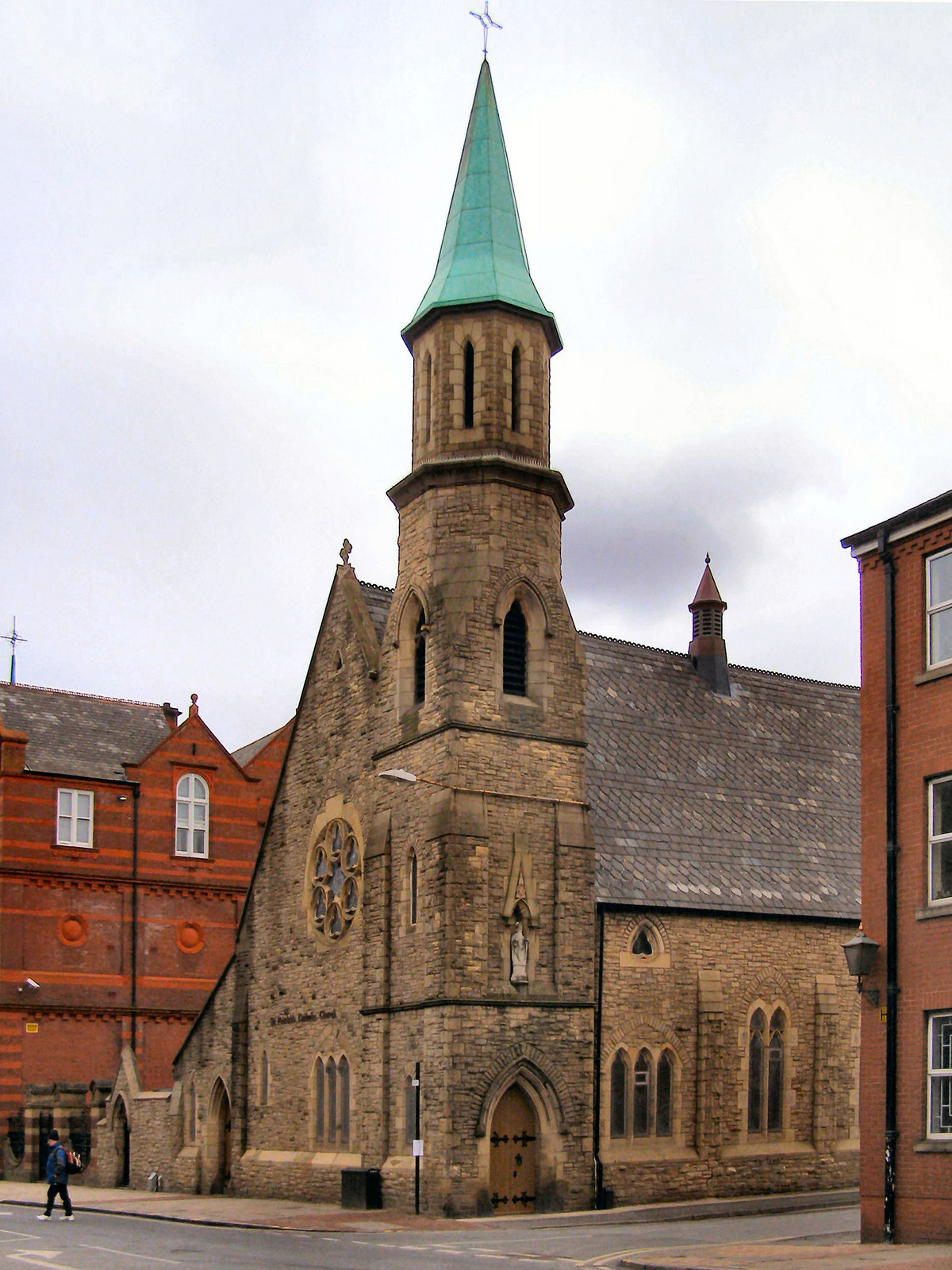 St Patrick's Church, Bolton — view