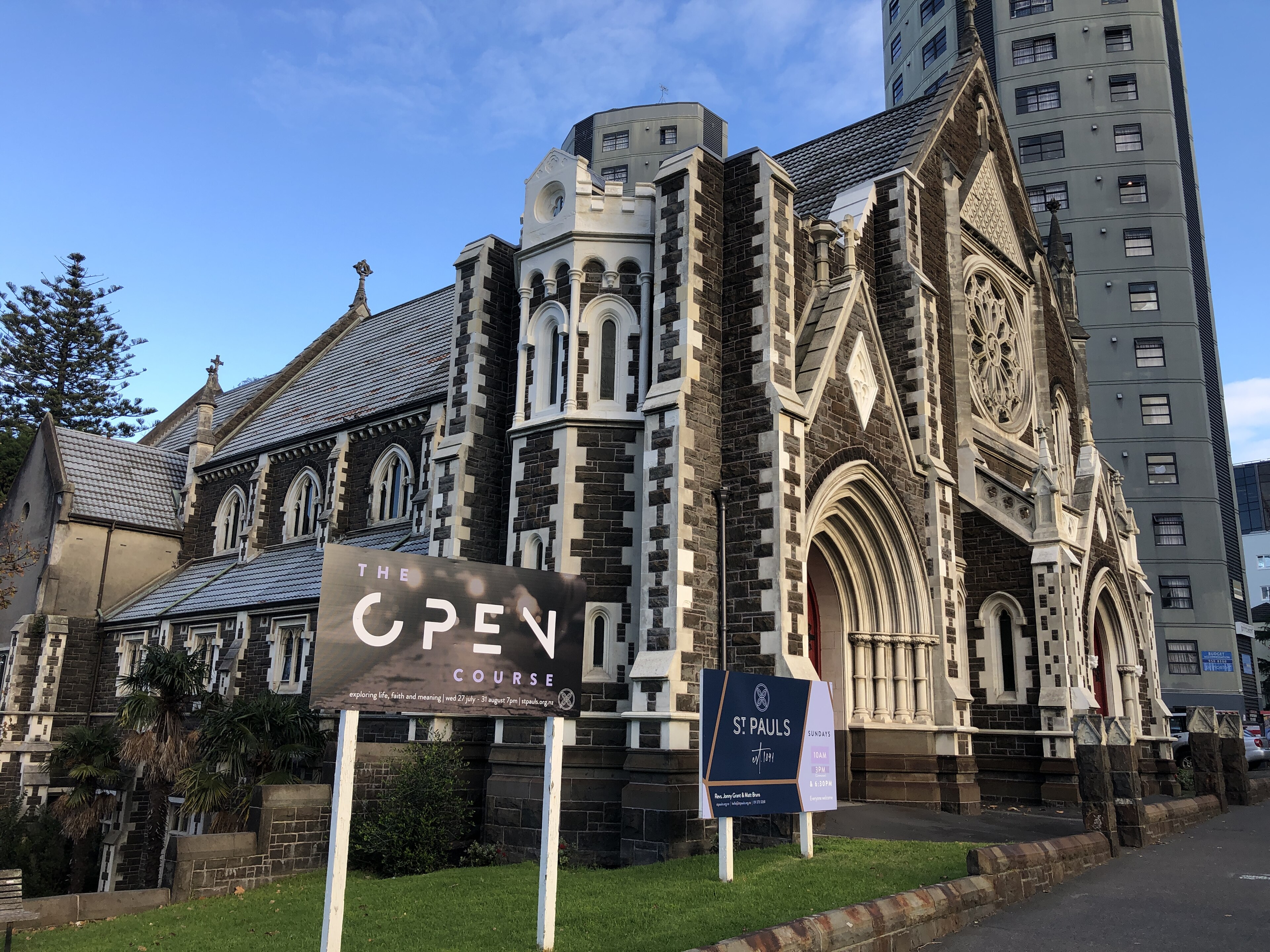 St Paul's Church, Auckland — view St Paul's Church, Auckland — view