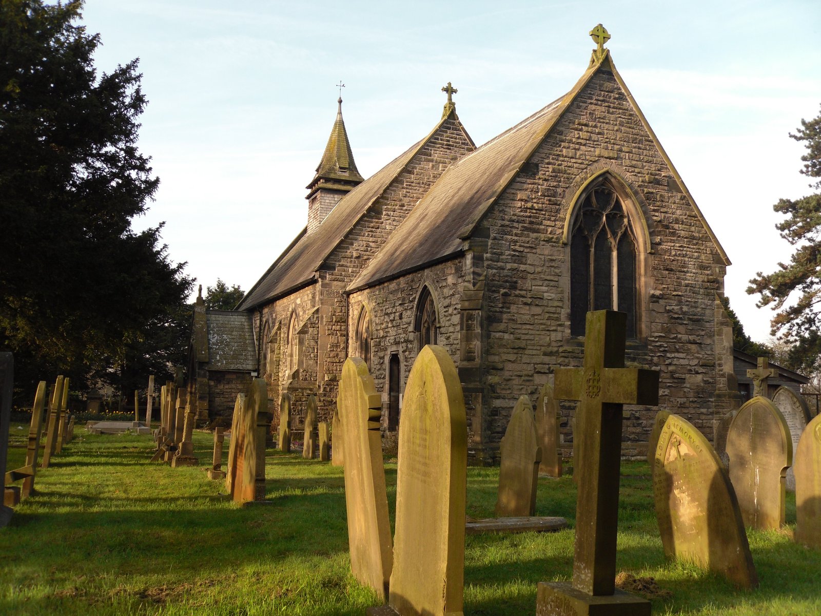 St Paul's Church, Over Tabley — view