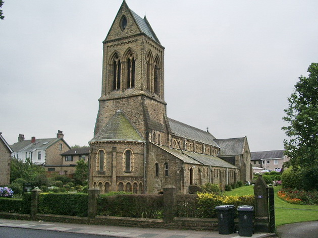 St Paul's Church, Scotforth — view