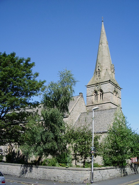 St Peter's Church, Hindley — view