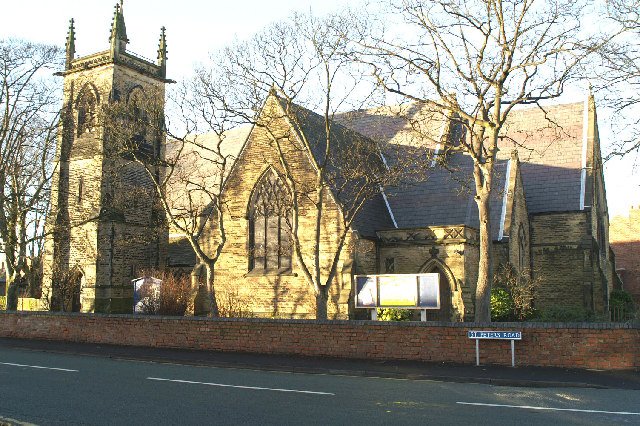 St Peter's Church, Birkdale — view