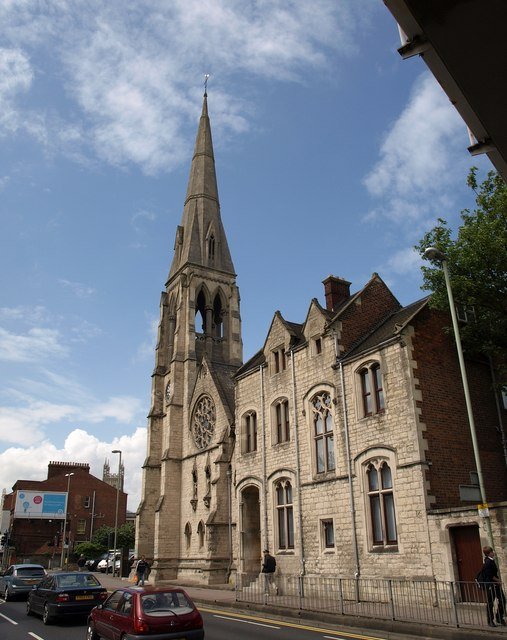 St Peter's Church, Gloucester — view