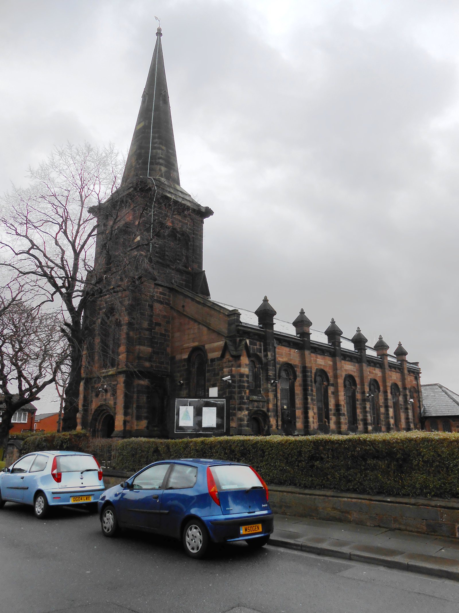 St Peter's Church, Rock Ferry — view St Peter's Church, Rock Ferry — view
