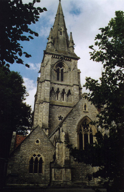 St Thomas Church, Winchester — view St Thomas Church, Winchester — view