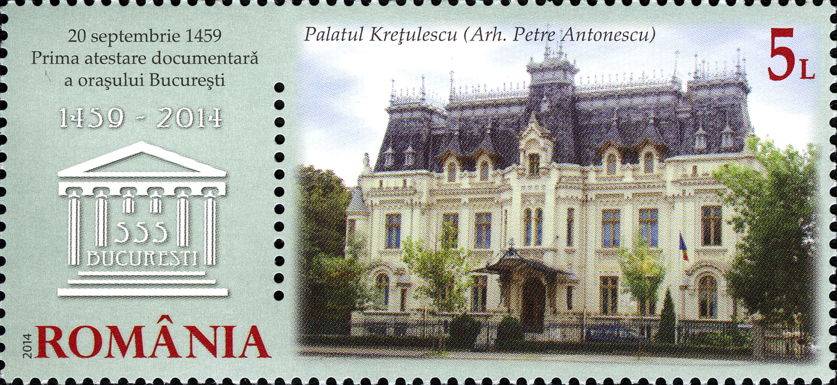 Kretzulescu Palace — view