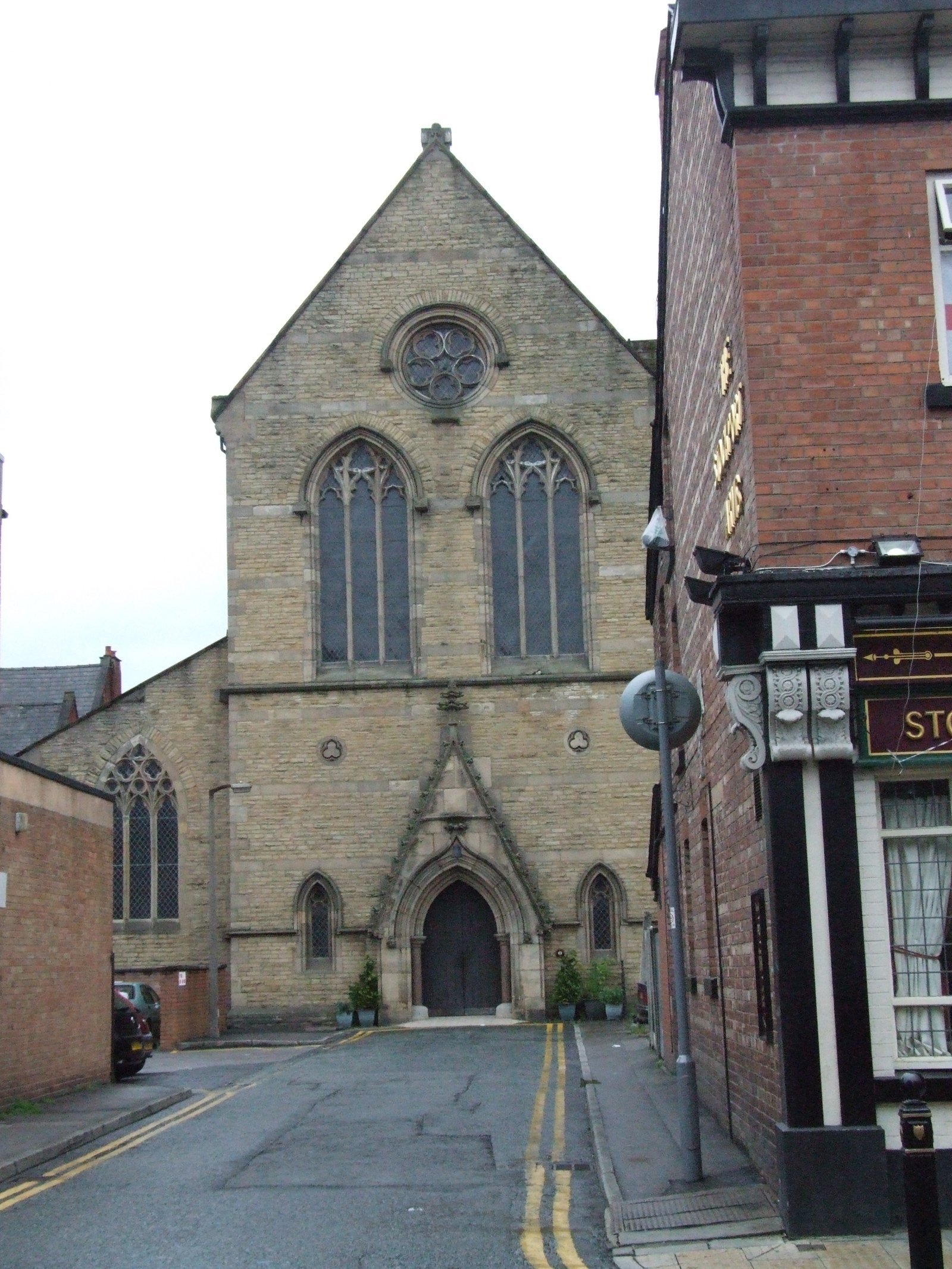 St Joseph's Church, Stockport — view St Joseph's Church, Stockport — view