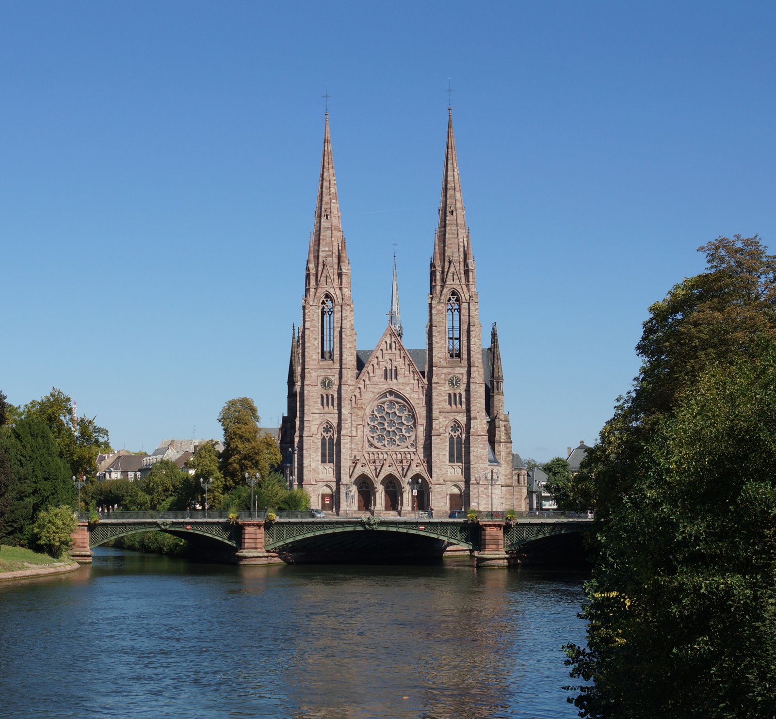 St. Paul's Church, Strasbourg — view St. Paul's Church, Strasbourg — view