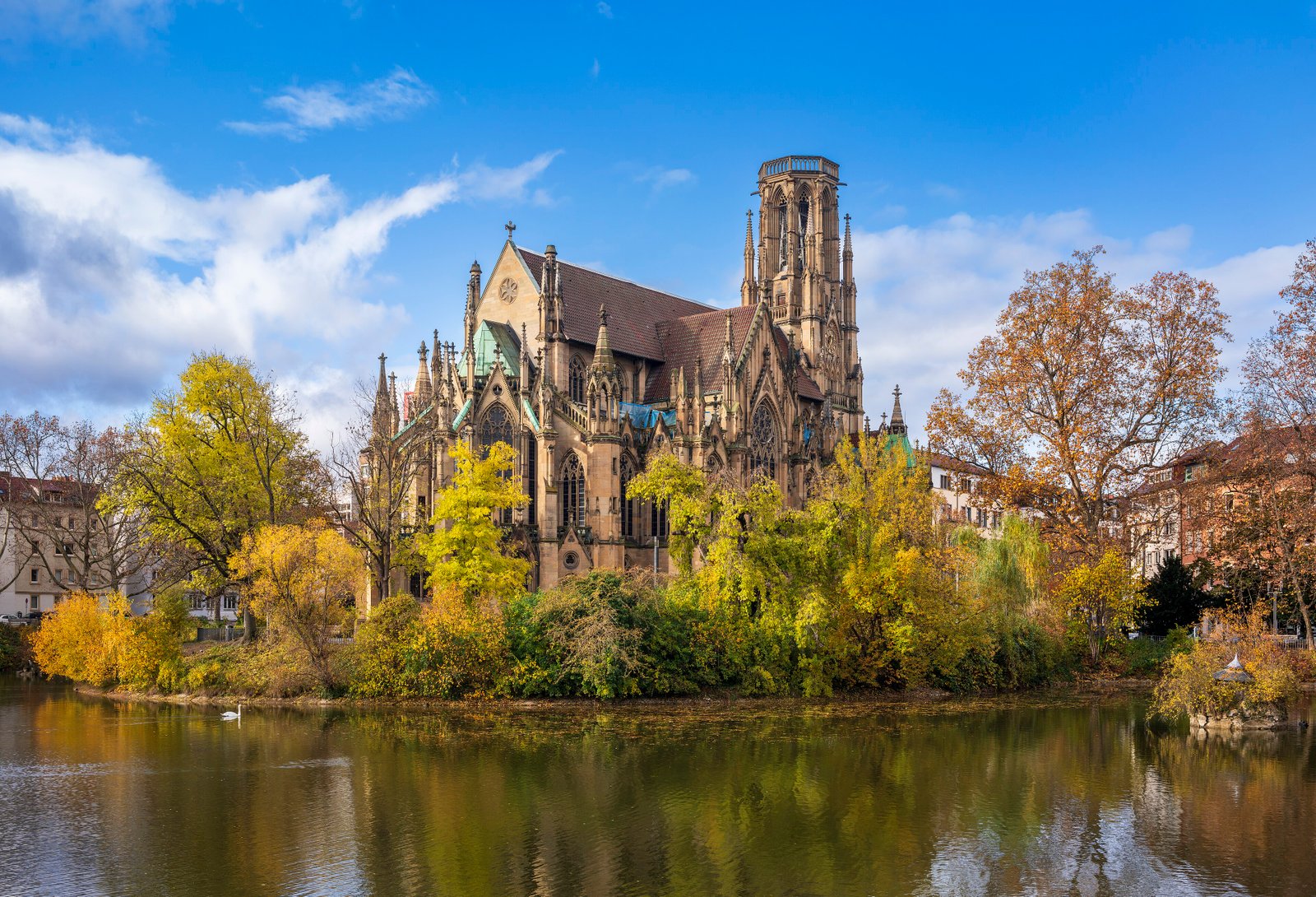St. John's Church, Stuttgart — view