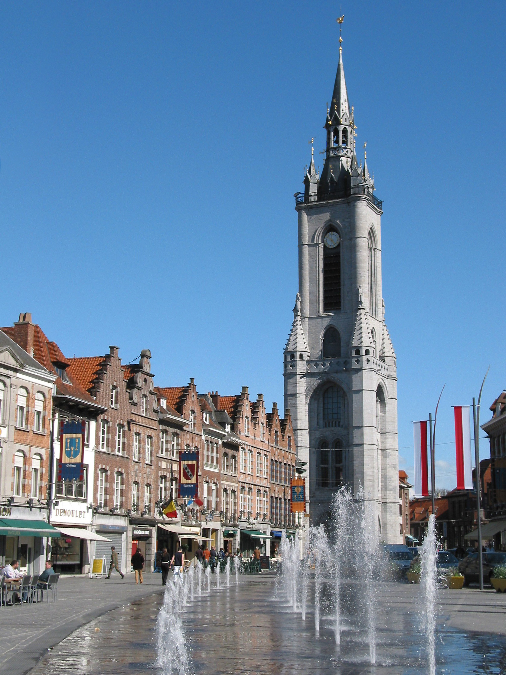 Belfry of Tournai — view Belfry of Tournai — view