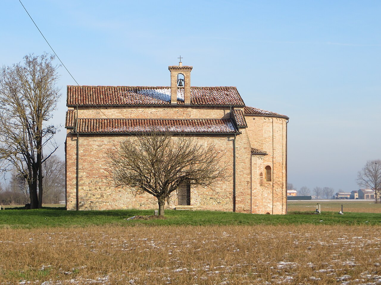 Parish church of San Genesio — via Wikimedia Commons