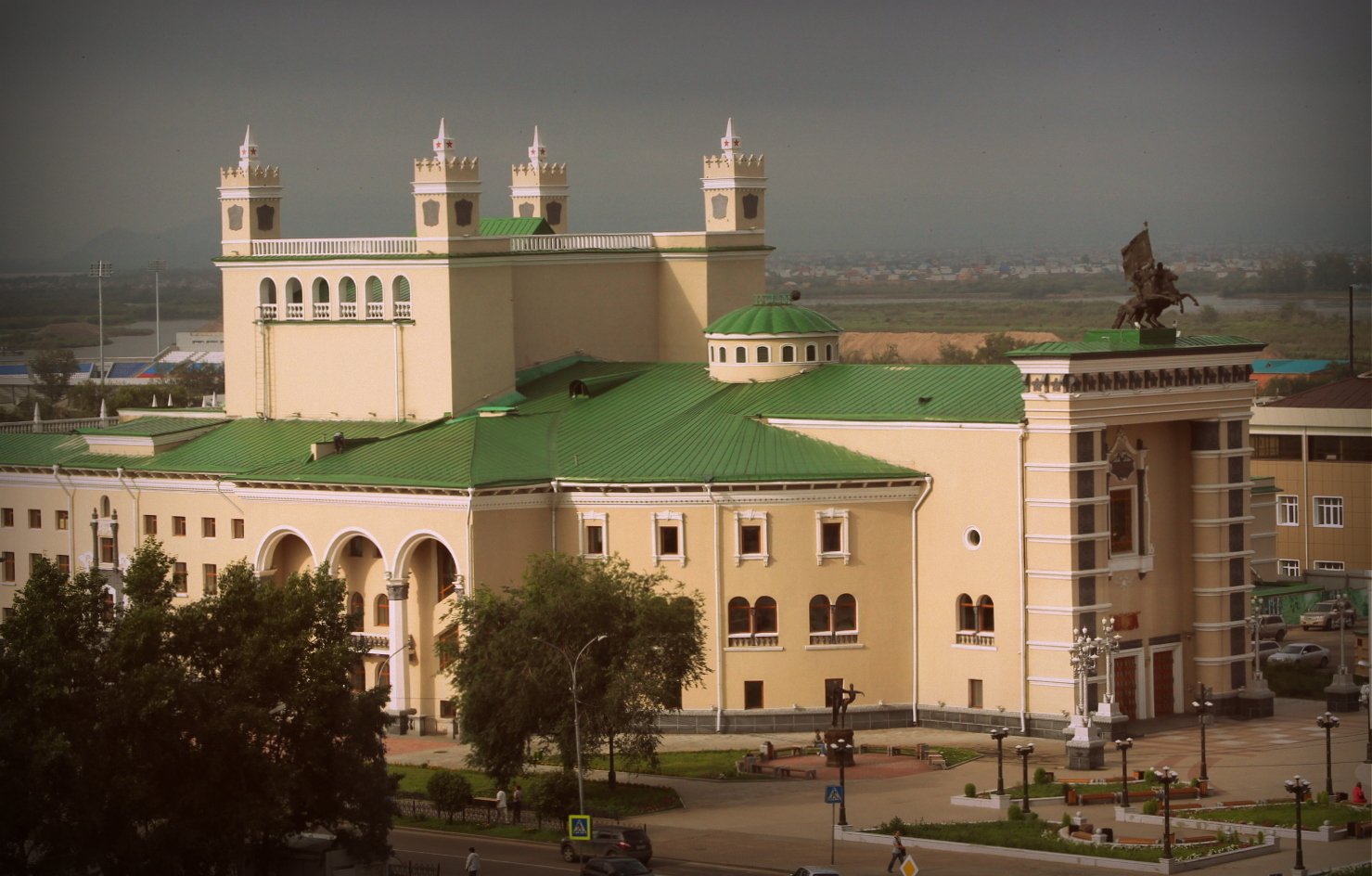 Buryat National Opera — view Buryat National Opera — view
