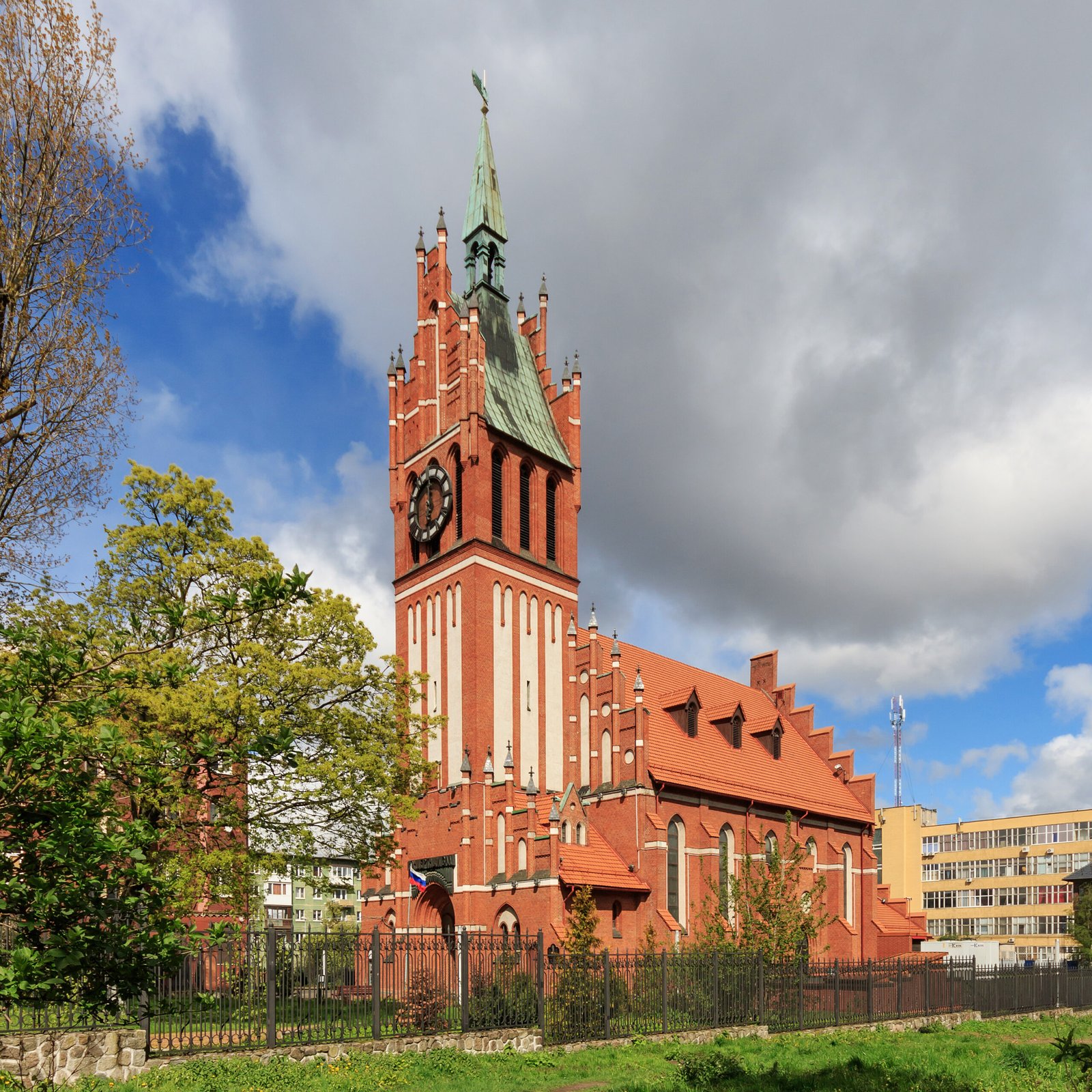 Church of the Holy Family, Kaliningrad — view Church of the Holy Family, Kaliningrad — view