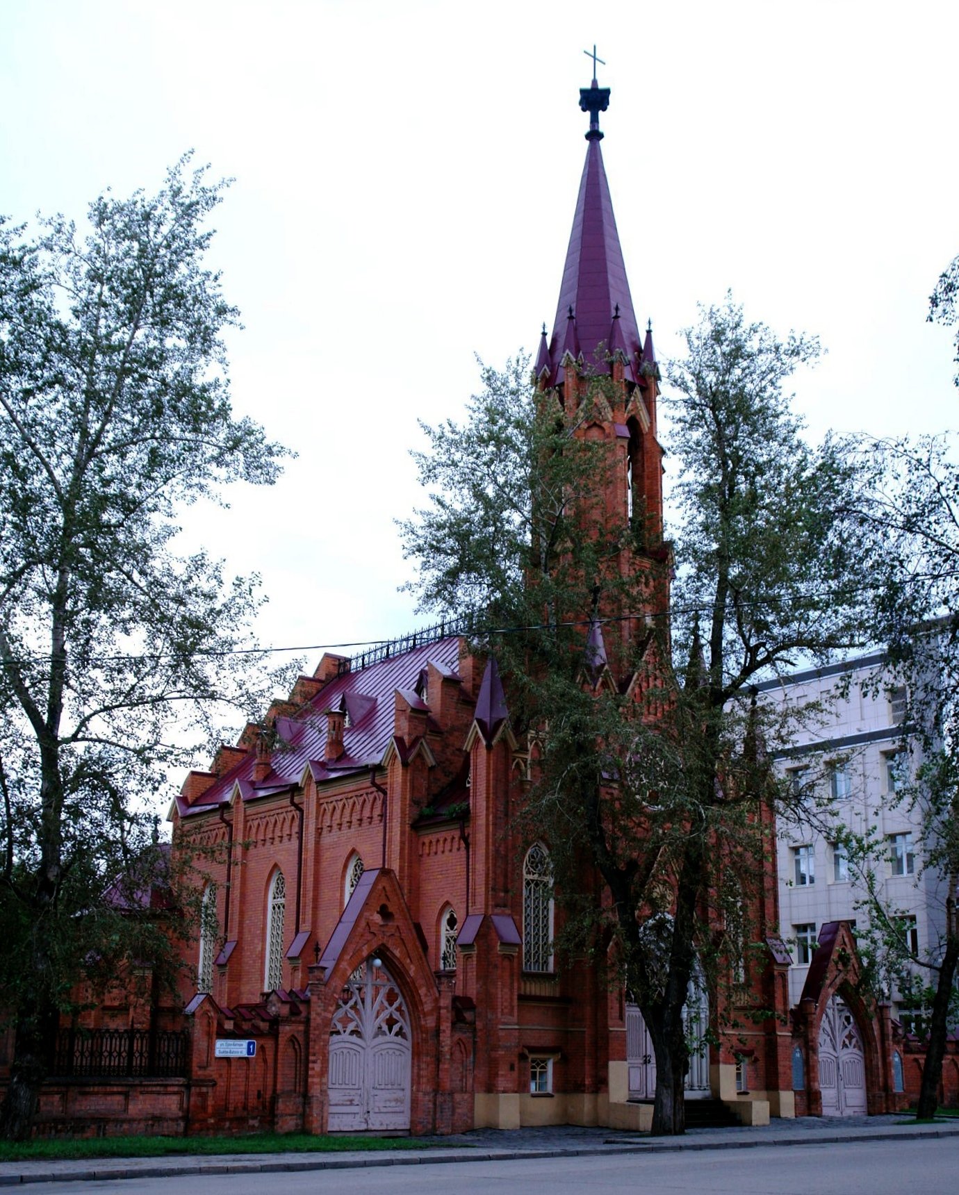 Church of Our Lady of the Assumption, Irkutsk — view Church of Our Lady of the Assumption, Irkutsk — view