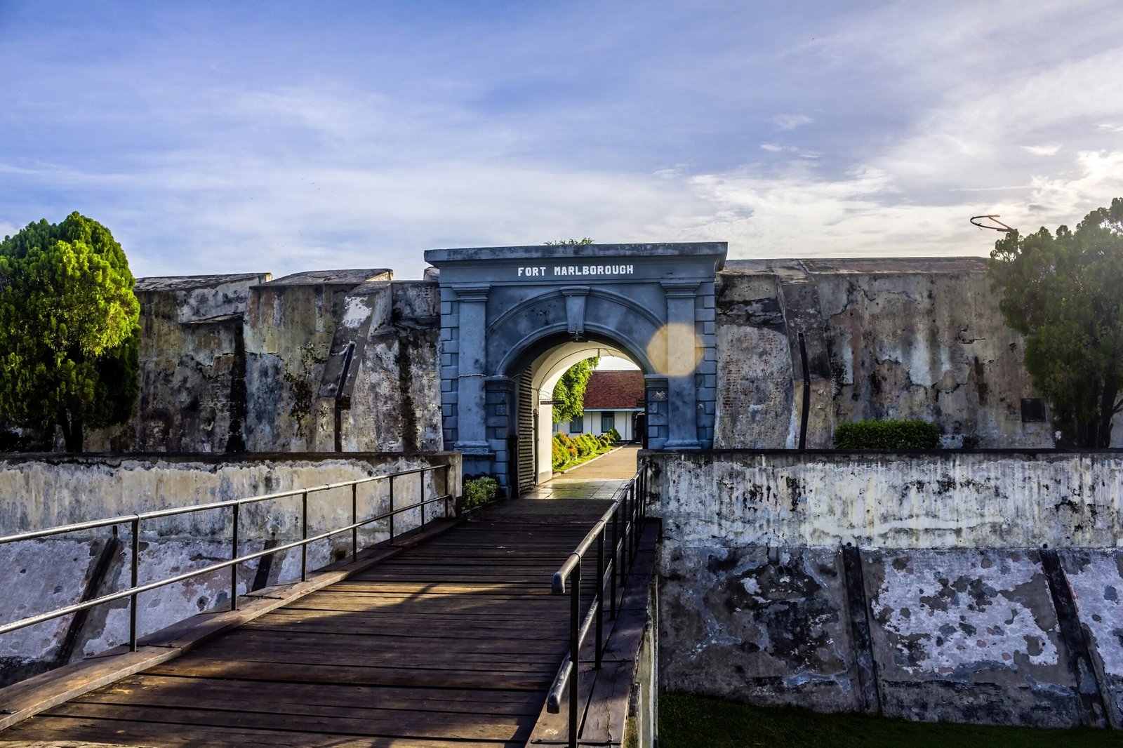 Fort Marlborough — view Fort Marlborough — view